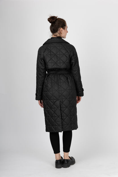DOUDOUNE MATELASSÉE STYLE TRENCH