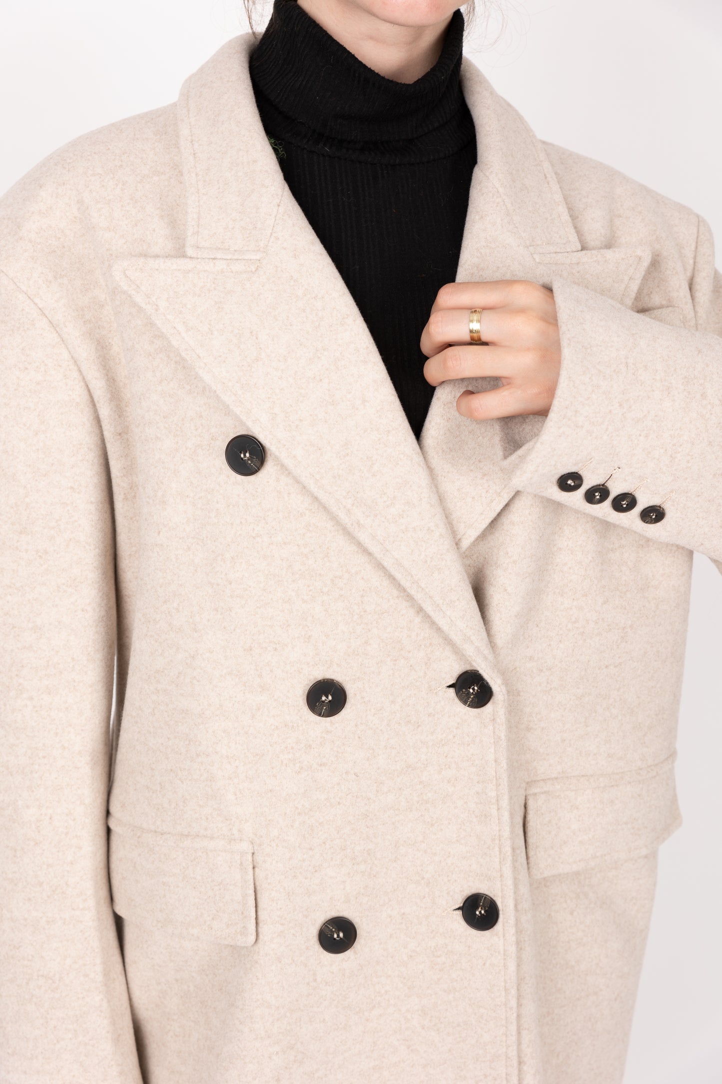 MANTEAU LONG OVERZISE