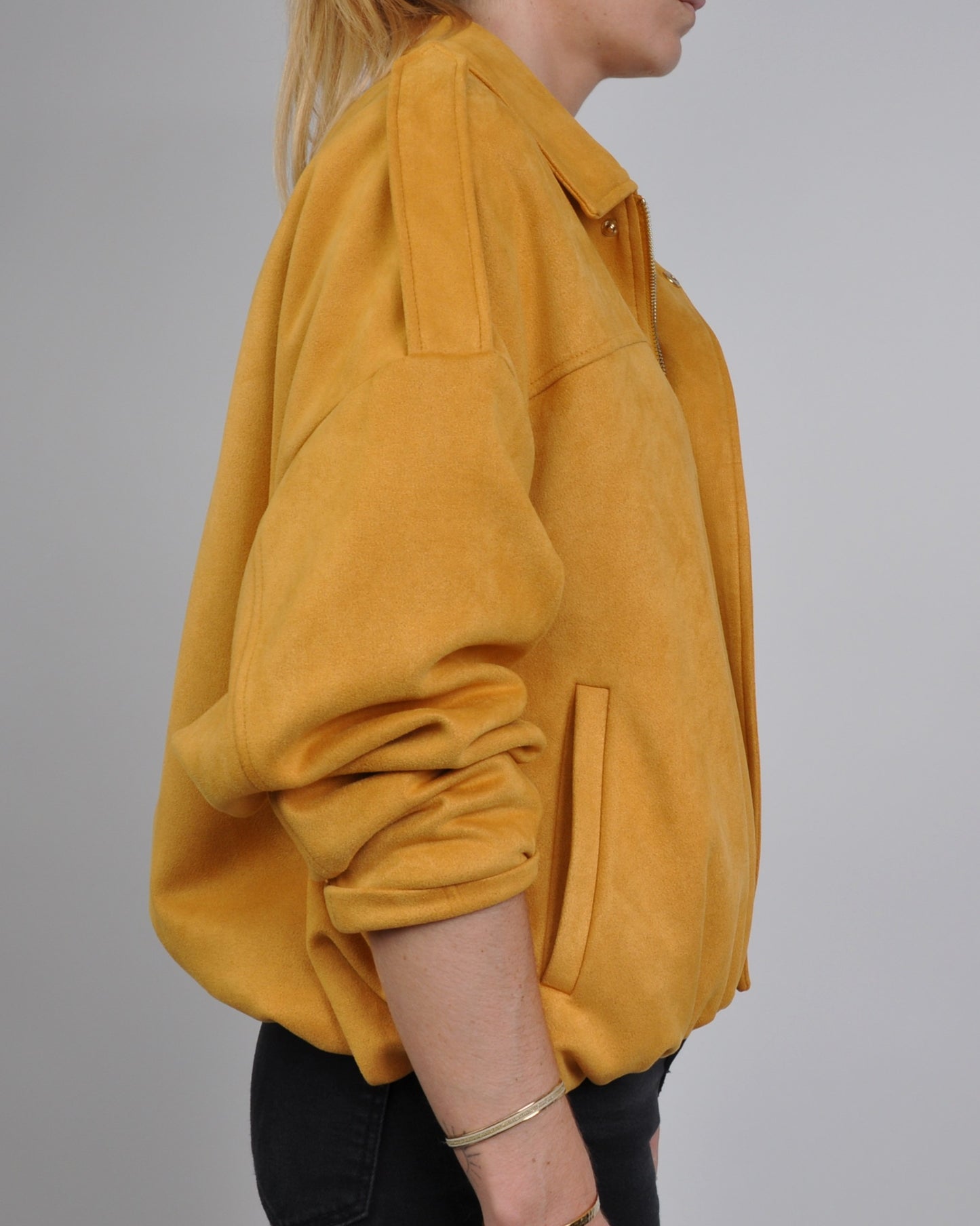 VESTE COURTE EFFET DAIM