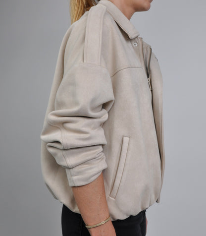 VESTE COURTE EFFET DAIM