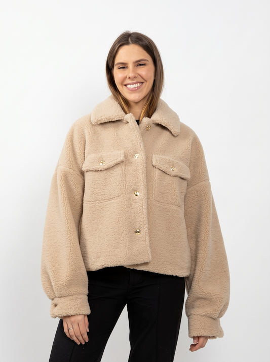 FAUX FUR SHEEP JACKET