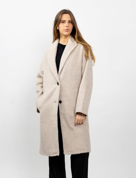 MANTEAU LONG EN LAINE - K-ZELL PARIS