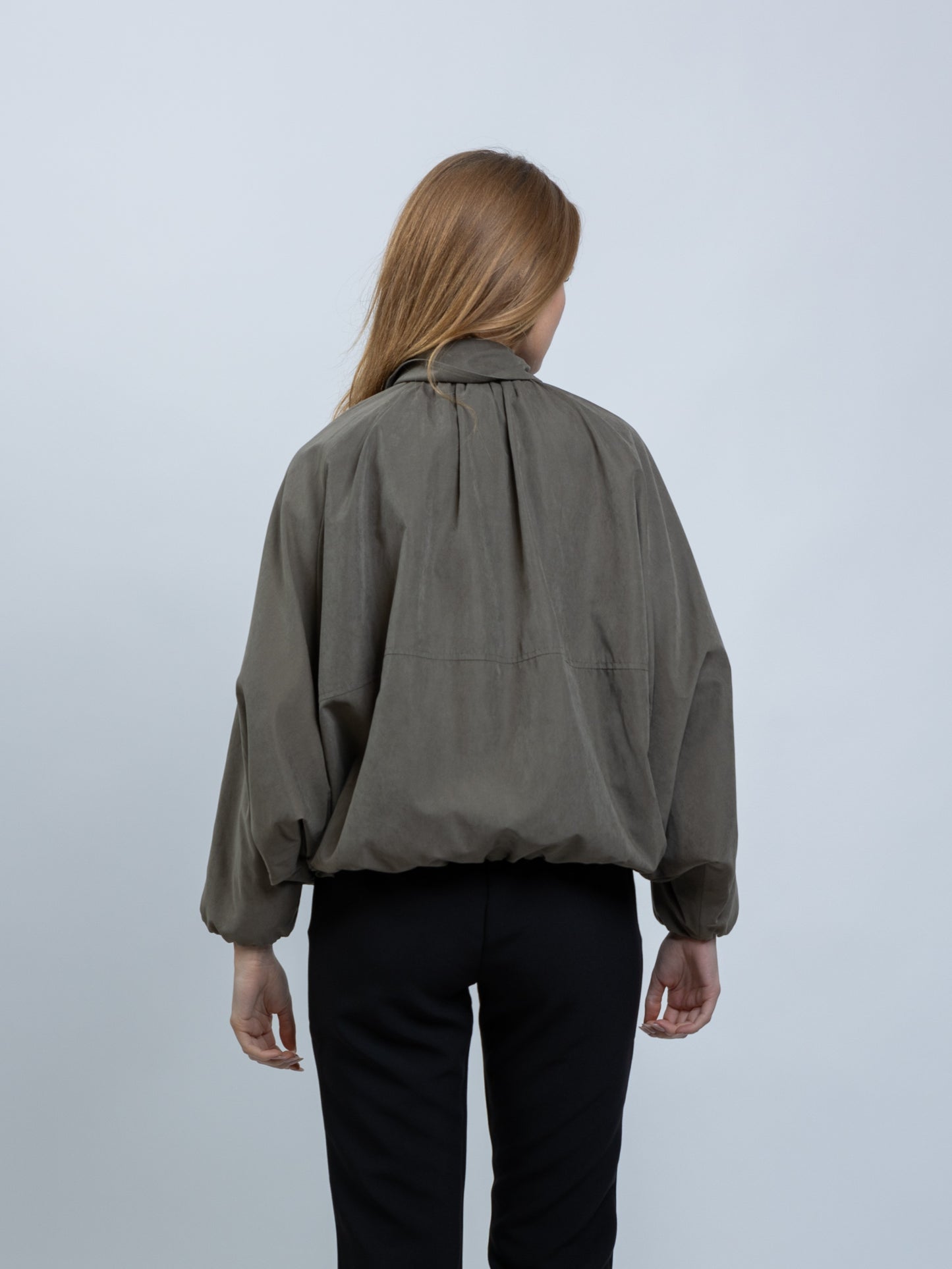 VESTE BOUFFANTE A ZIP