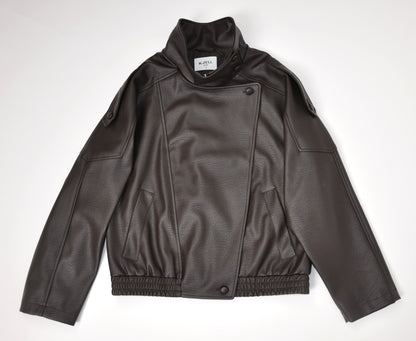 BLOUSON MOTARD EN SIMILICUIR