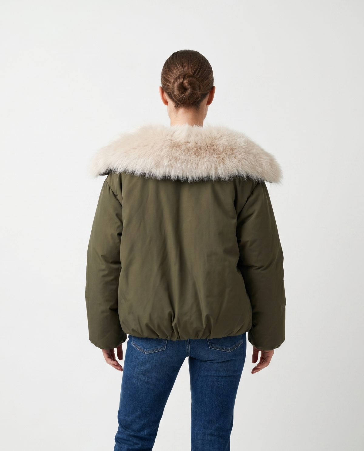 BLOUSON AVEC INTERIEUR EN FAUSSE FOURRURE - K-ZELL PARIS