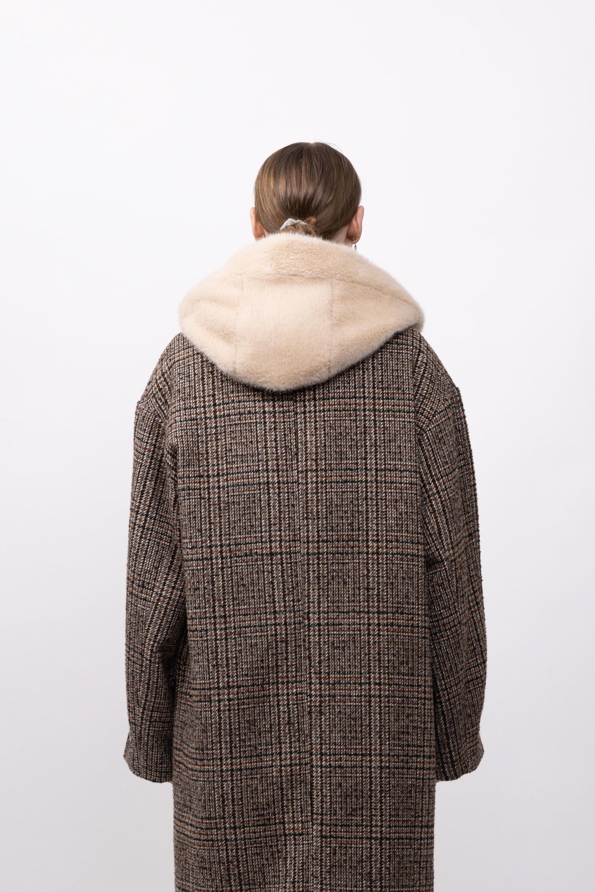 CAPUCHE DOUDOUNE REVERSIBLE FAUSSE FOURRURE - K-ZELL PARIS