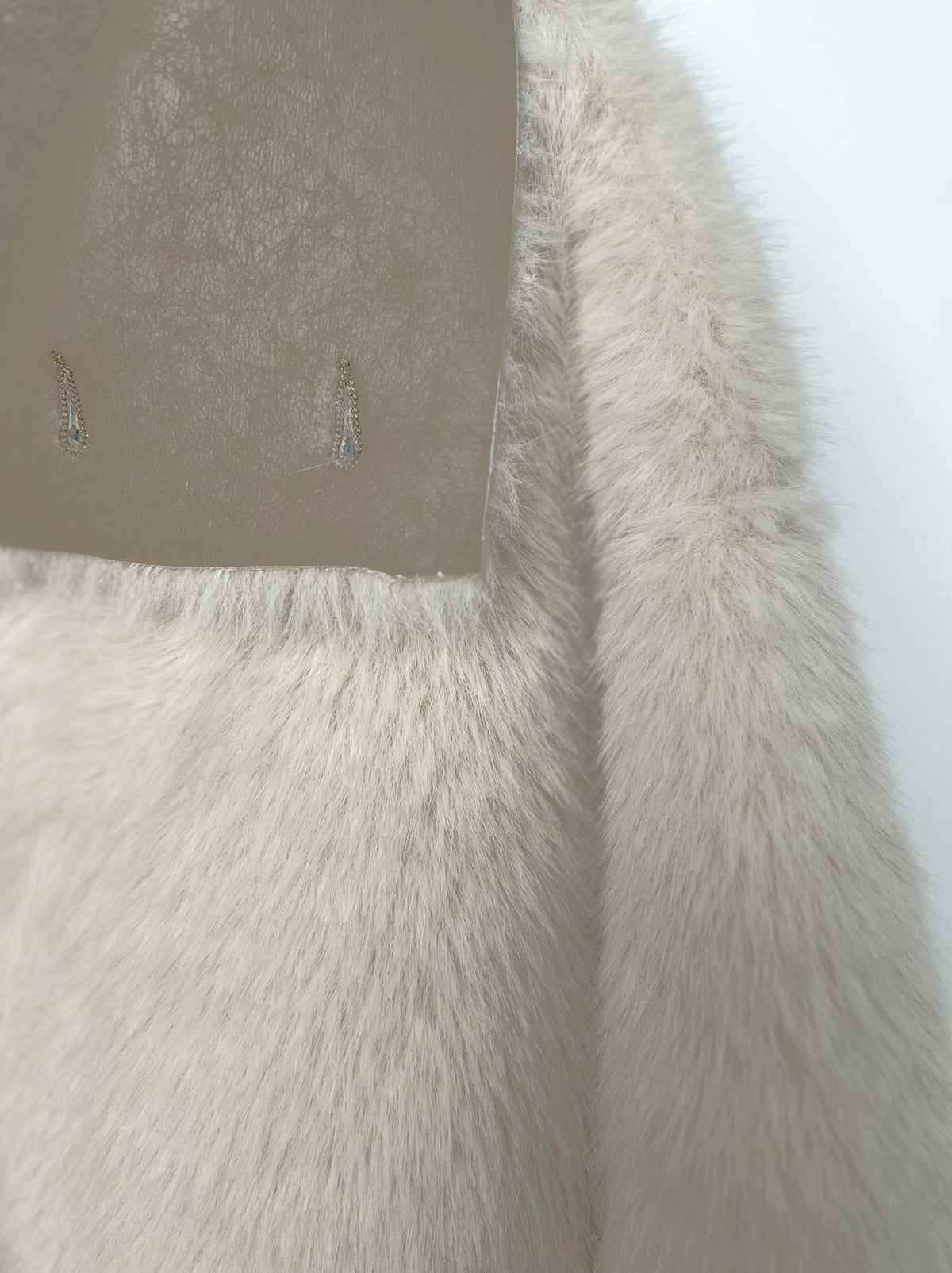 REVERSIBLE FAUX FUR SHORT COAT
