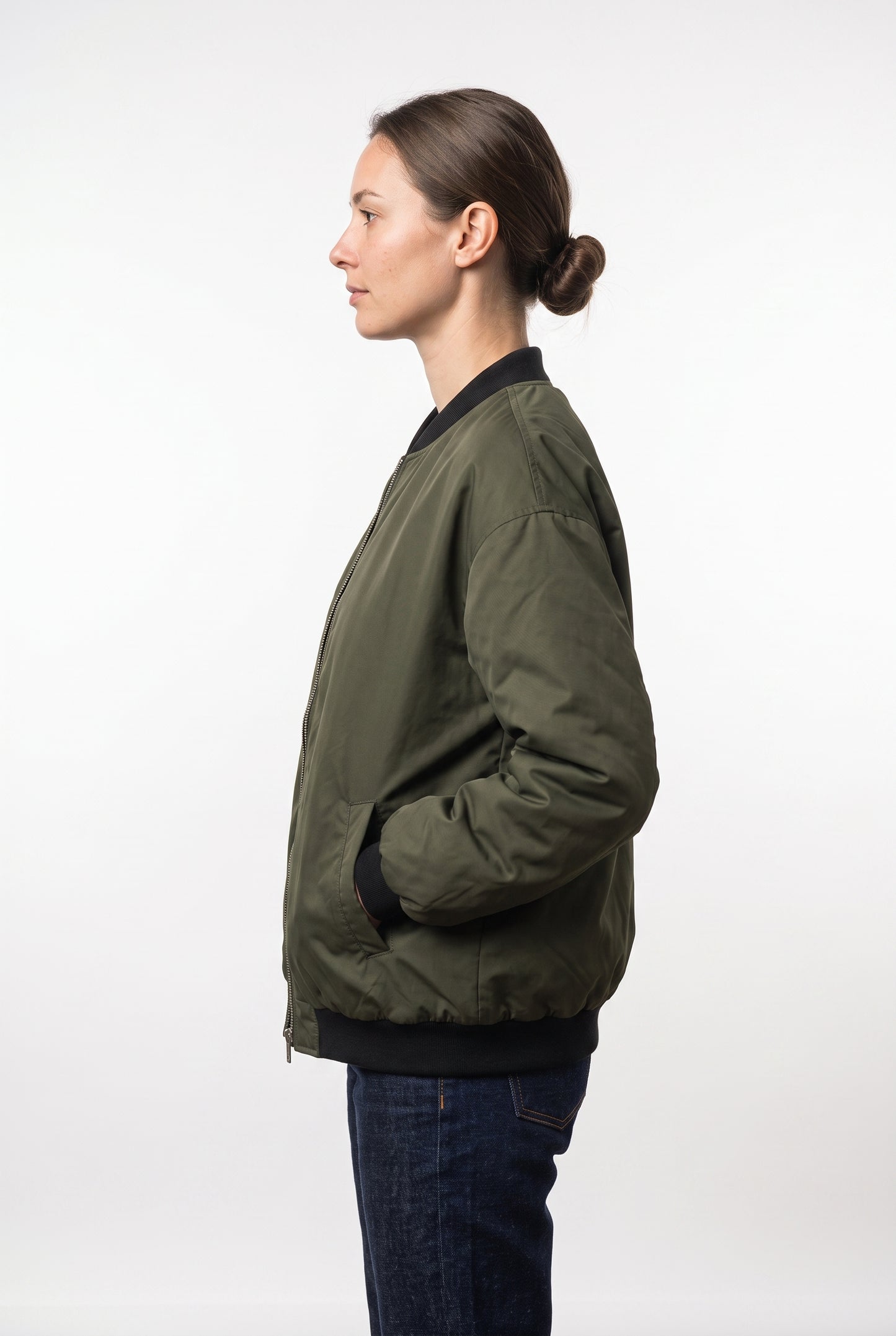 BOMBER OVERSIZE RÉVERSIBLE BAMBI/KAKI