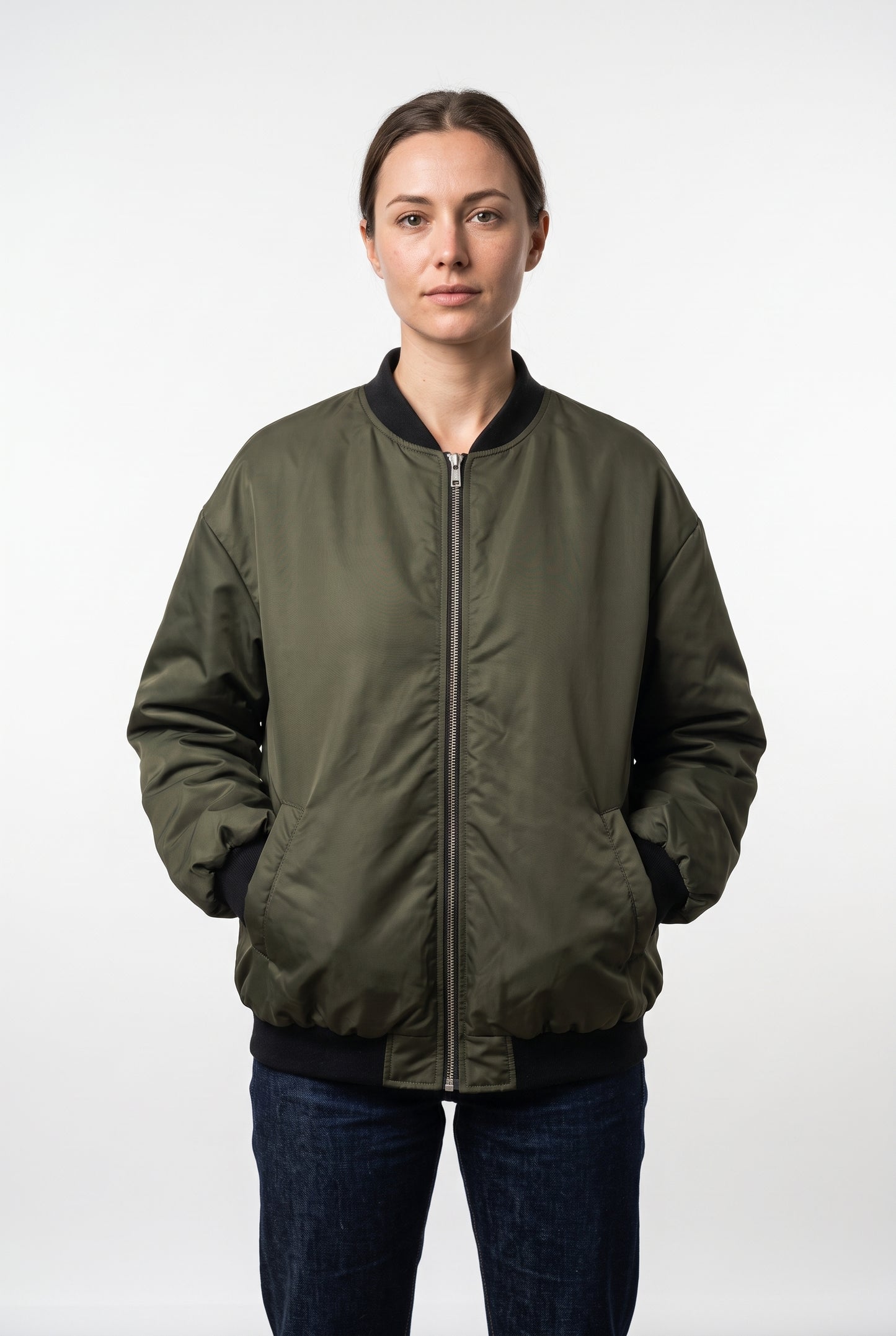 BOMBER OVERSIZE RÉVERSIBLE BAMBI/KAKI
