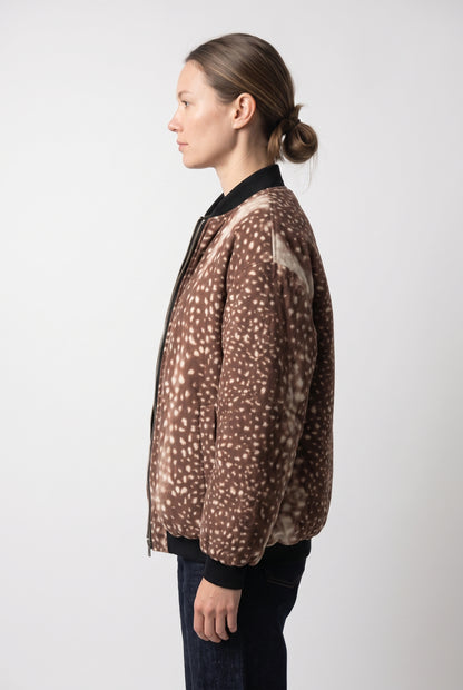 BOMBER OVERSIZE RÉVERSIBLE BAMBI/KAKI