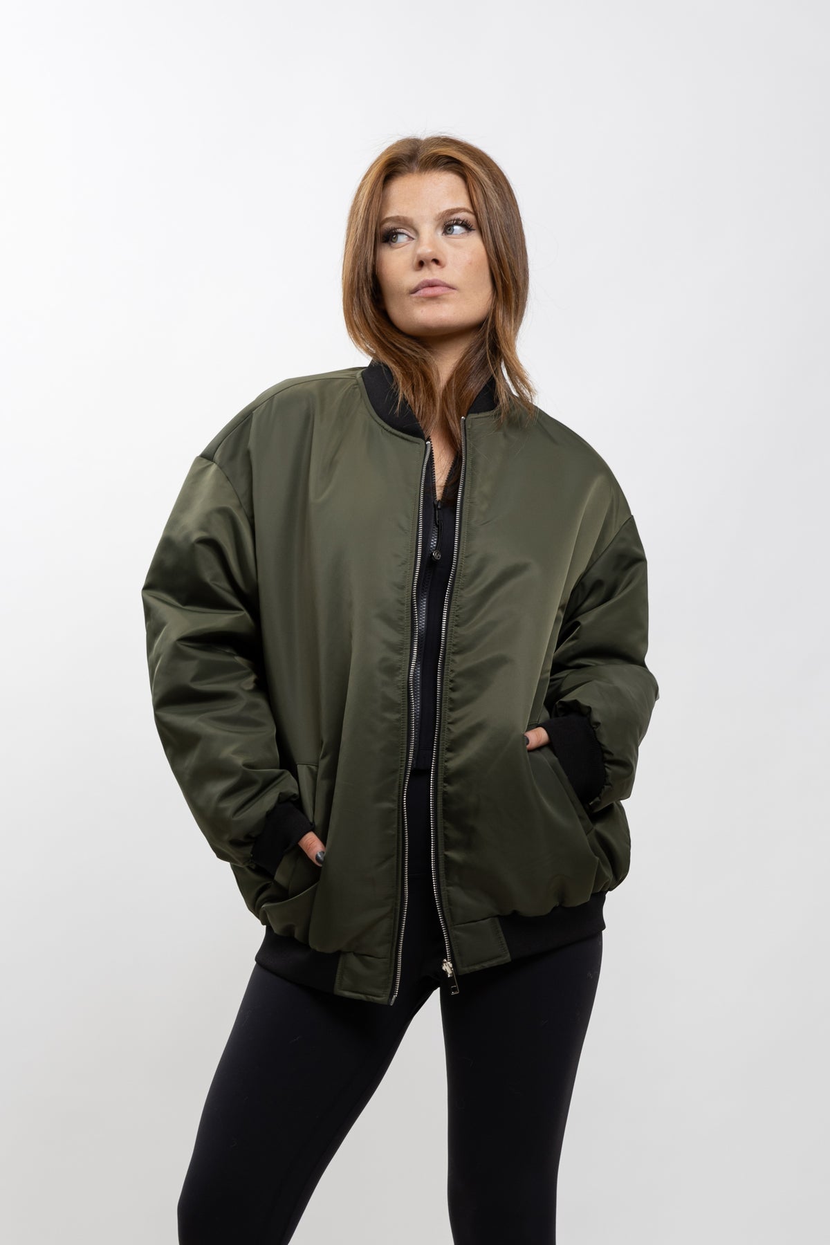 BOMBER OVERSIZE REVERSIBLE BAMBI/CAQUI