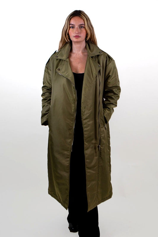 TRENCH MATELASSÉ IMPERMÉABLE