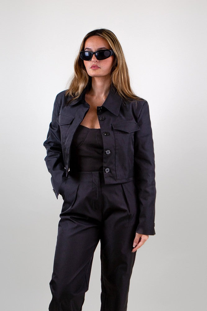 VESTE DROITE COURTE