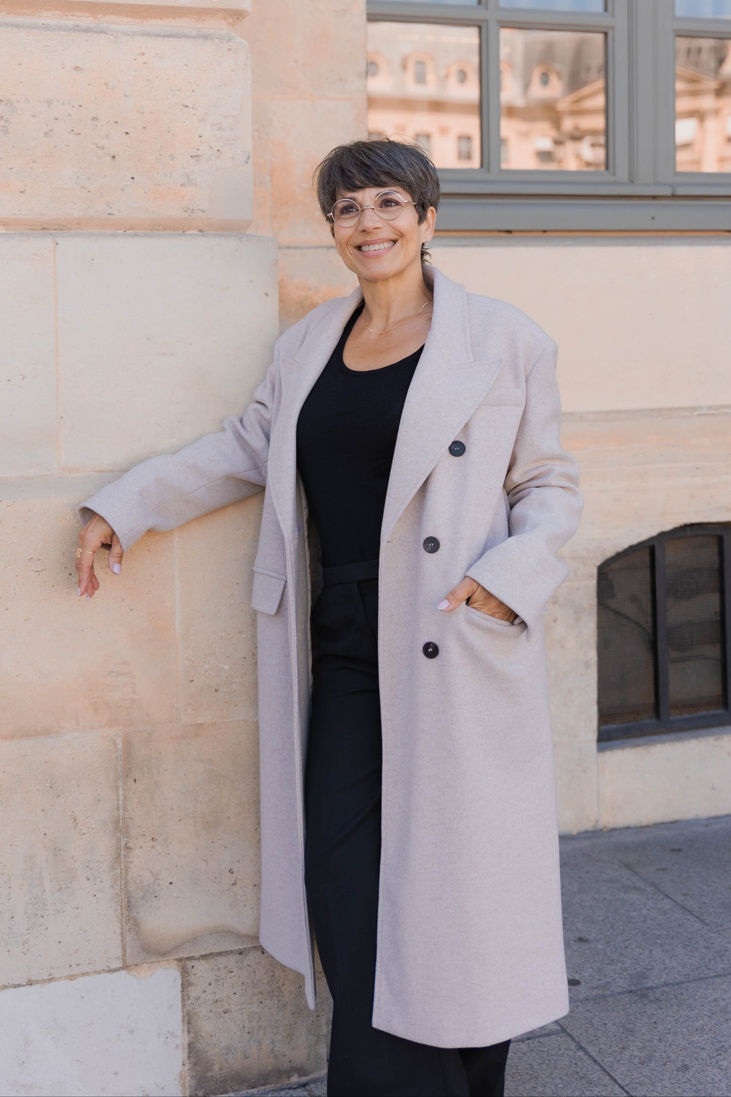 MANTEAU LONG OVERZISE