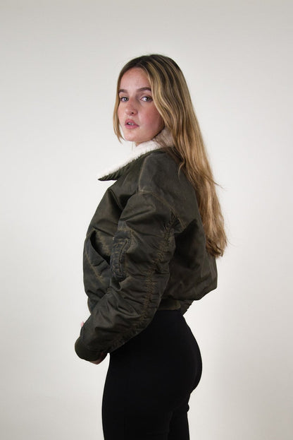 VESTE AVIATEUR VINTAGE