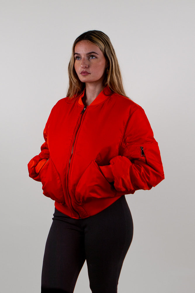BOMBER OVERSIZE MATELASSÉ