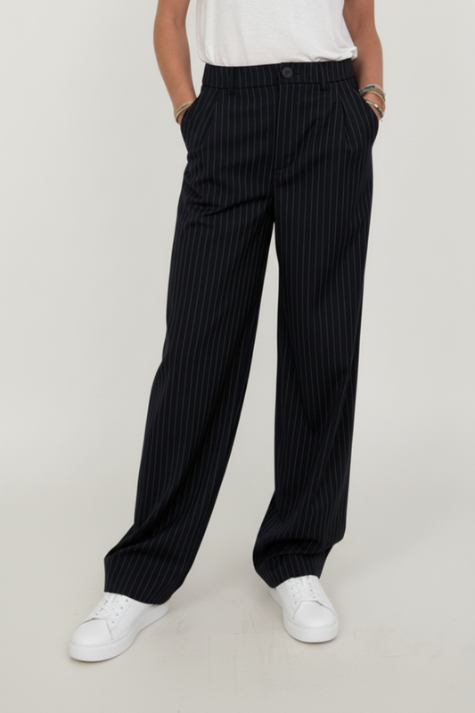 PANTALON DE COSTUME À RAYURES TENNIS