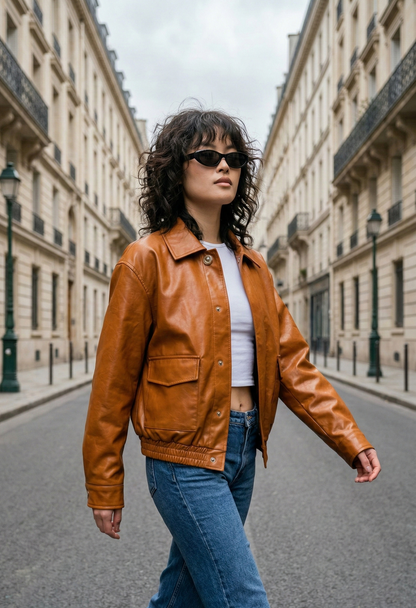 GREEN OVERSIZED TRUCK JACKET