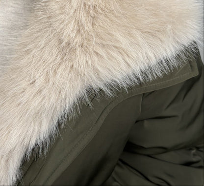 BLOUSON AVEC INTERIEUR EN FAUSSE FOURRURE - K-ZELL PARIS
