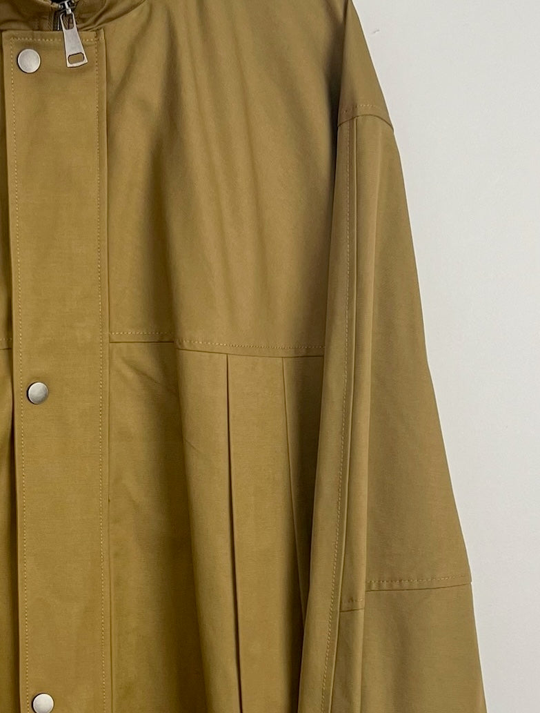 PARKA MI-LONGUE EN COTON MÉLANGÉ