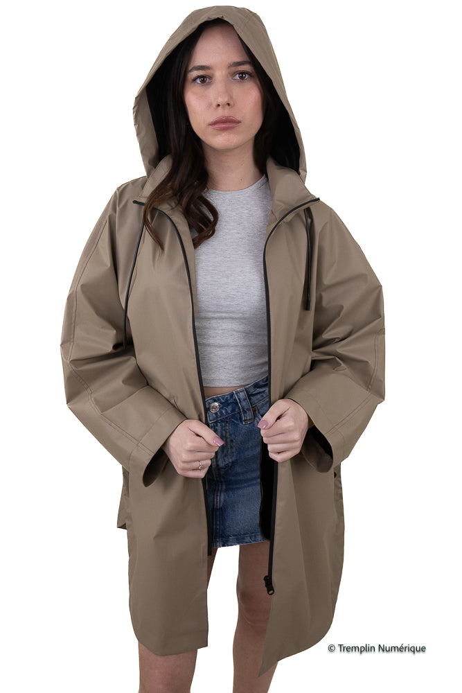 PARKA OVERSIZE IMPERMÉABLE