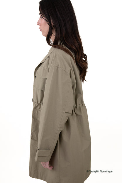 PARKA À POCHES