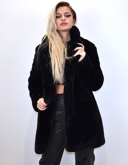 Faux Fur Coat